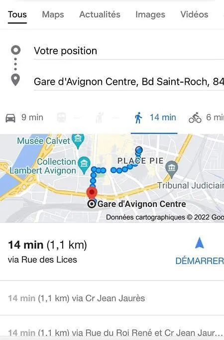 Studio Hypercentre Avignon Lägenhet